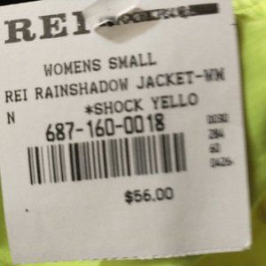 Rainshadow Jacket in Shock Yellow